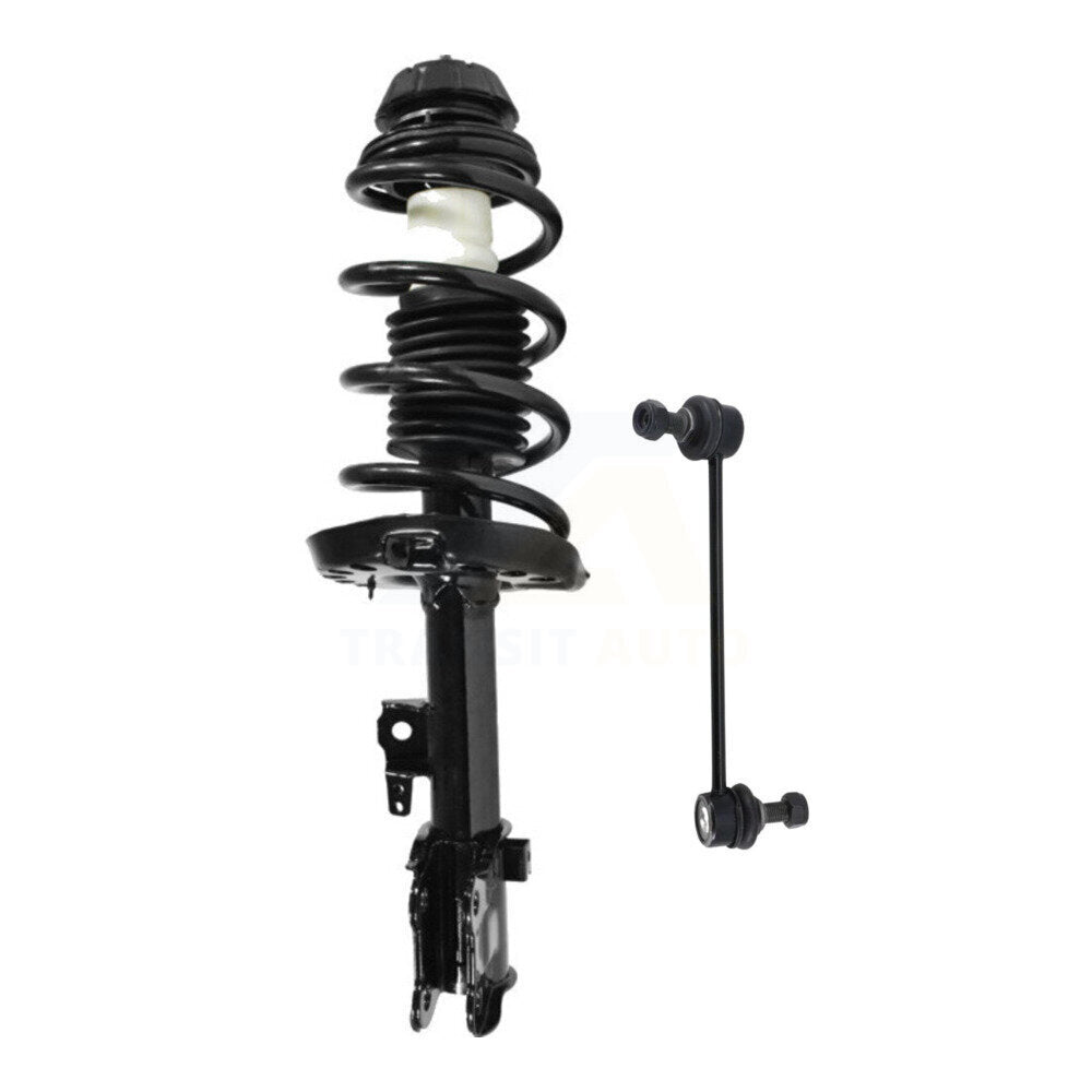 Transit Auto KSS-104633 Suspension Strut and Coil Spring Assembly for 2010-2013 Kia Soul - Front Left