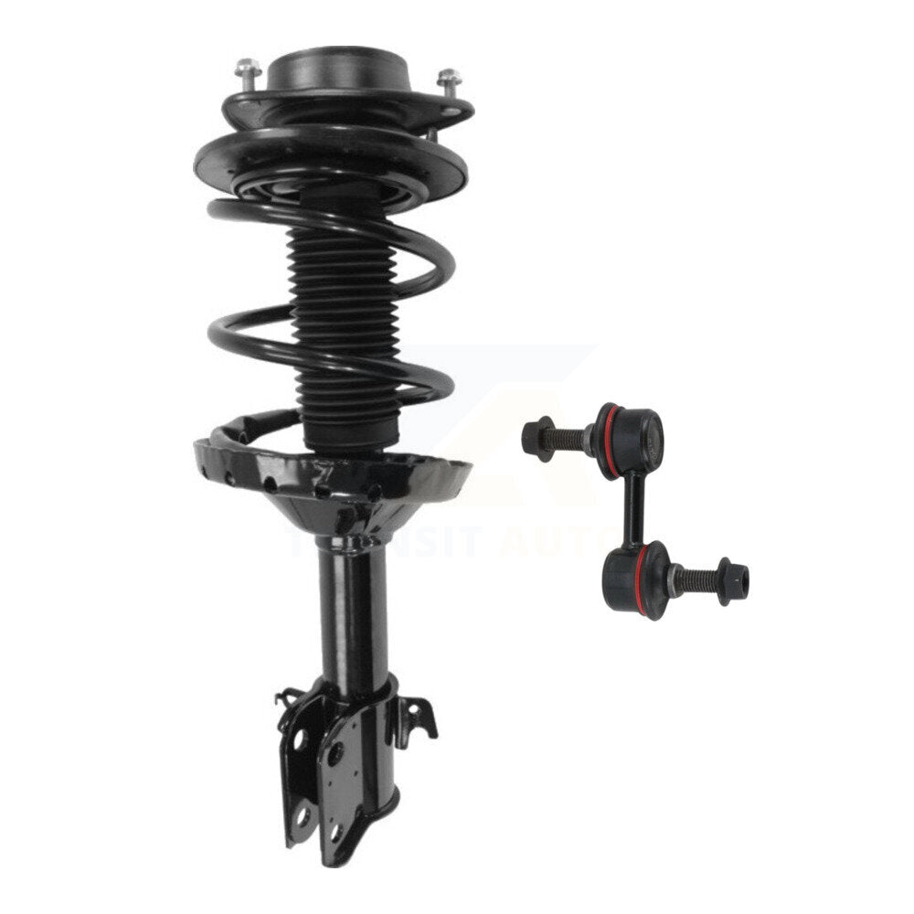 Transit Auto KSS-104636 Suspension Strut and Coil Spring Assembly for 2012-2016 Subaru Impreza - Front Left