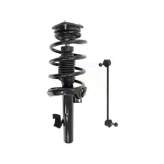 Transit Auto KSS-104637 Suspension Strut and Coil Spring Assembly for 2005-2013 Volvo C30, Volvo C70 and More - Front Left