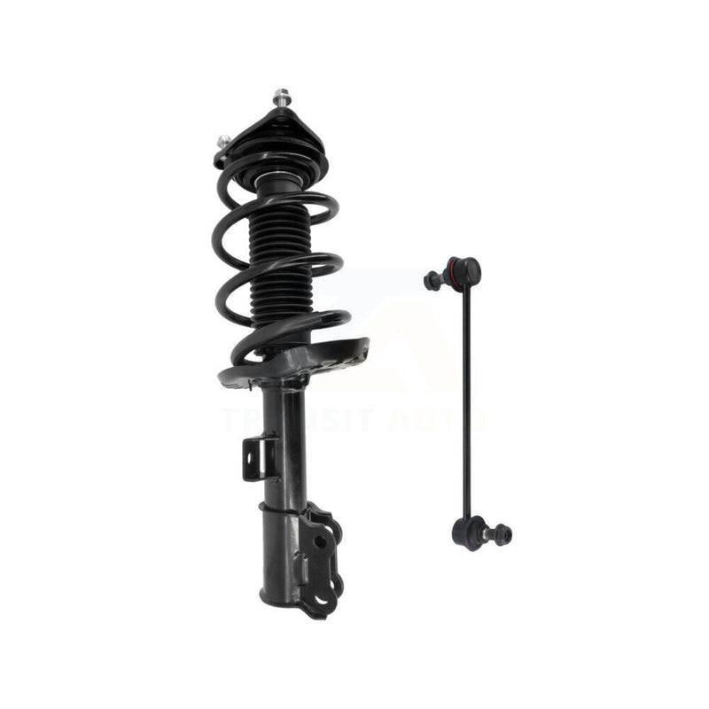 Transit Auto KSS-104646 Suspension Strut and Coil Spring Assembly for 2013-2017 Hyundai Elantra GT - Front Left