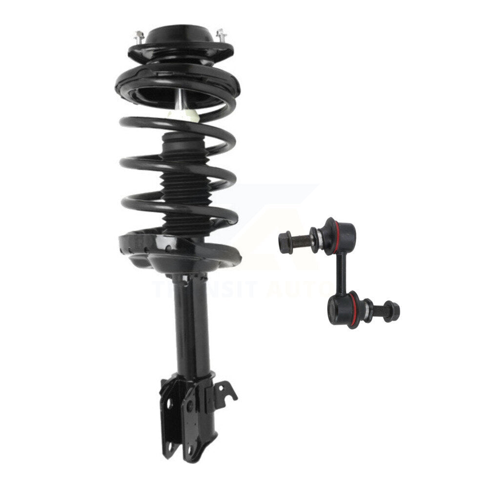 Transit Auto KSS-104650 Suspension Strut and Coil Spring Assembly for 2010-2012 Subaru Outback - Front Left