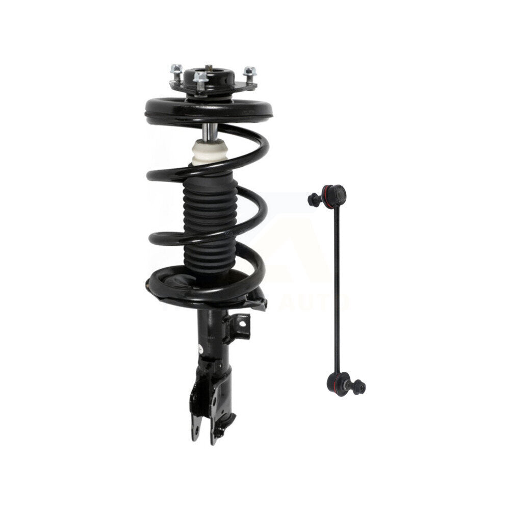 Transit Auto KSS-104651 Suspension Strut and Coil Spring Assembly for 2008-2011 Mitsubishi Lancer - Front Left
