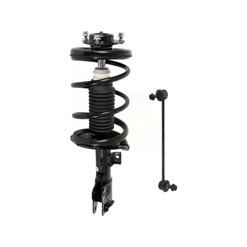 Transit Auto KSS-104651 Suspension Strut and Coil Spring Assembly for 2008-2011 Mitsubishi Lancer - Front Left