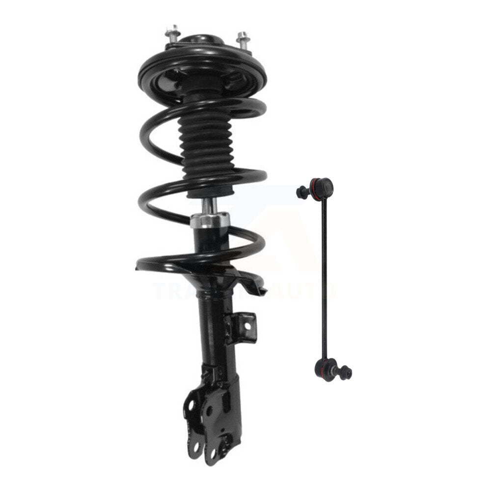 Transit Auto KSS-104652 Suspension Strut and Coil Spring Assembly for 2008-2011 Mitsubishi Lancer - Front Left