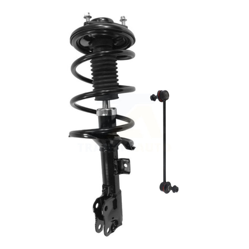 Transit Auto KSS-104652 Suspension Strut and Coil Spring Assembly for 2008-2011 Mitsubishi Lancer - Front Left