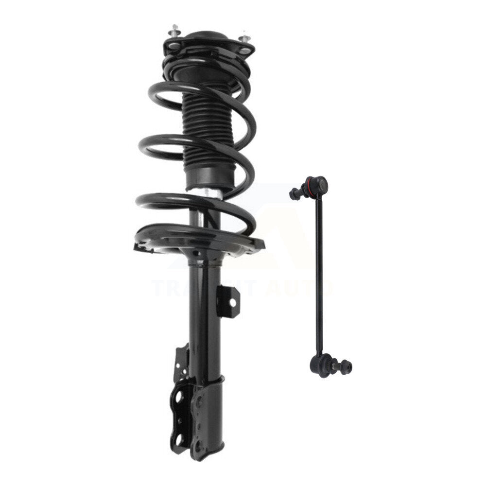 Transit Auto KSS-104656 Suspension Strut and Coil Spring Assembly for 2011-2020 Toyota Sienna - Front Left