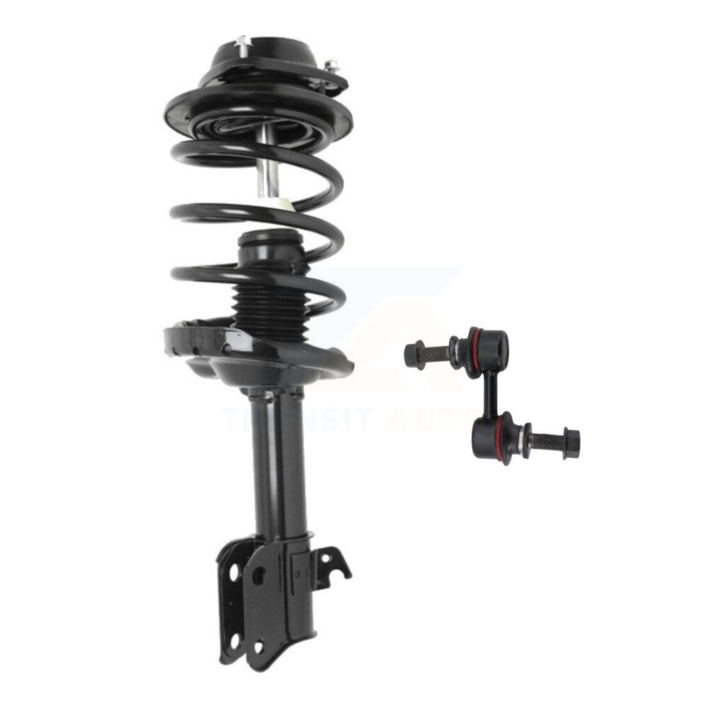 Transit Auto KSS-104657 Suspension Strut and Coil Spring Assembly for 2010-2014 Subaru Legacy - Front Left