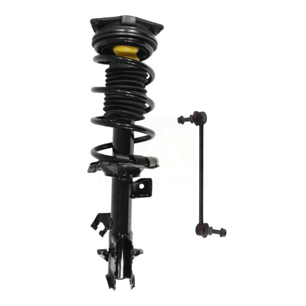Transit Auto KSS-104662 Suspension Strut and Coil Spring Assembly for 2007-2014 Nissan Versa, Nissan Cube - Front Left