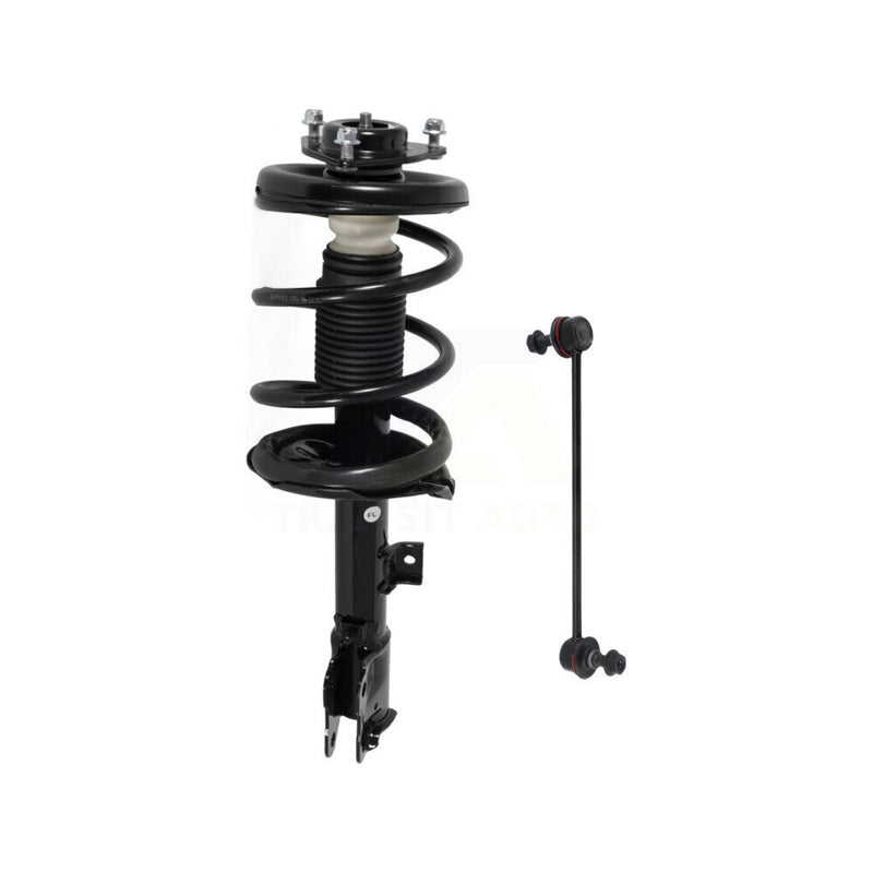 Transit Auto KSS-104664 Suspension Strut and Coil Spring Assembly for 2007-2013 Mitsubishi Outlander - Front Left