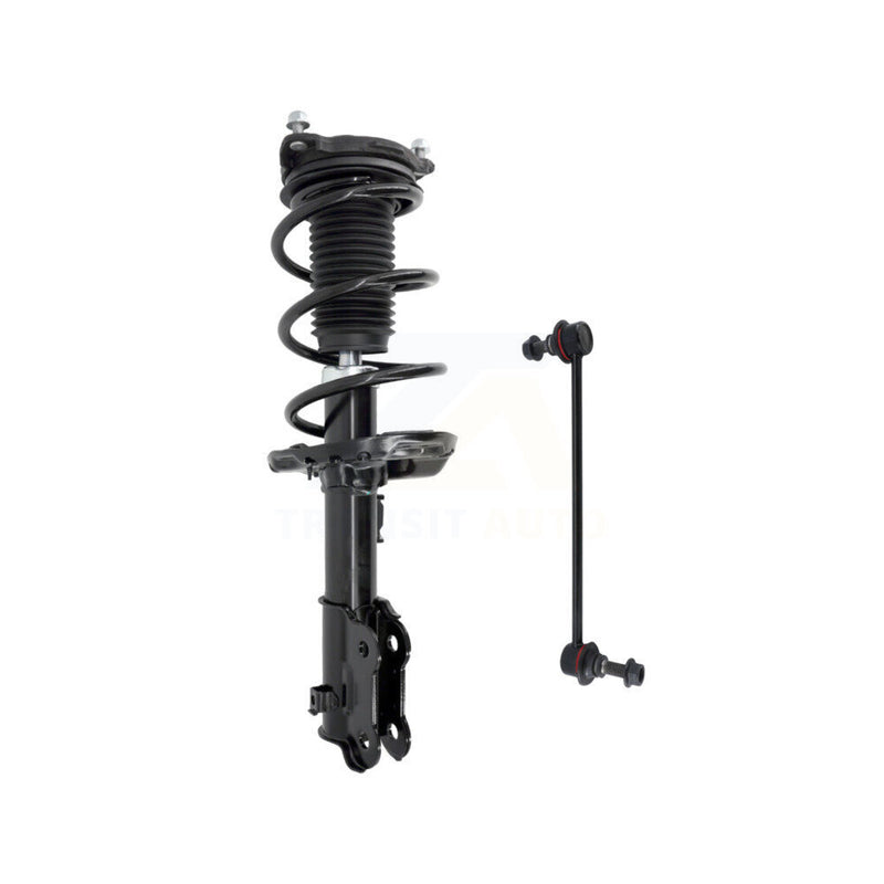 Transit Auto KSS-104666 Suspension Strut and Coil Spring Assembly for 2017-2022 Kia Forte, Hyundai Elantra - Front Left