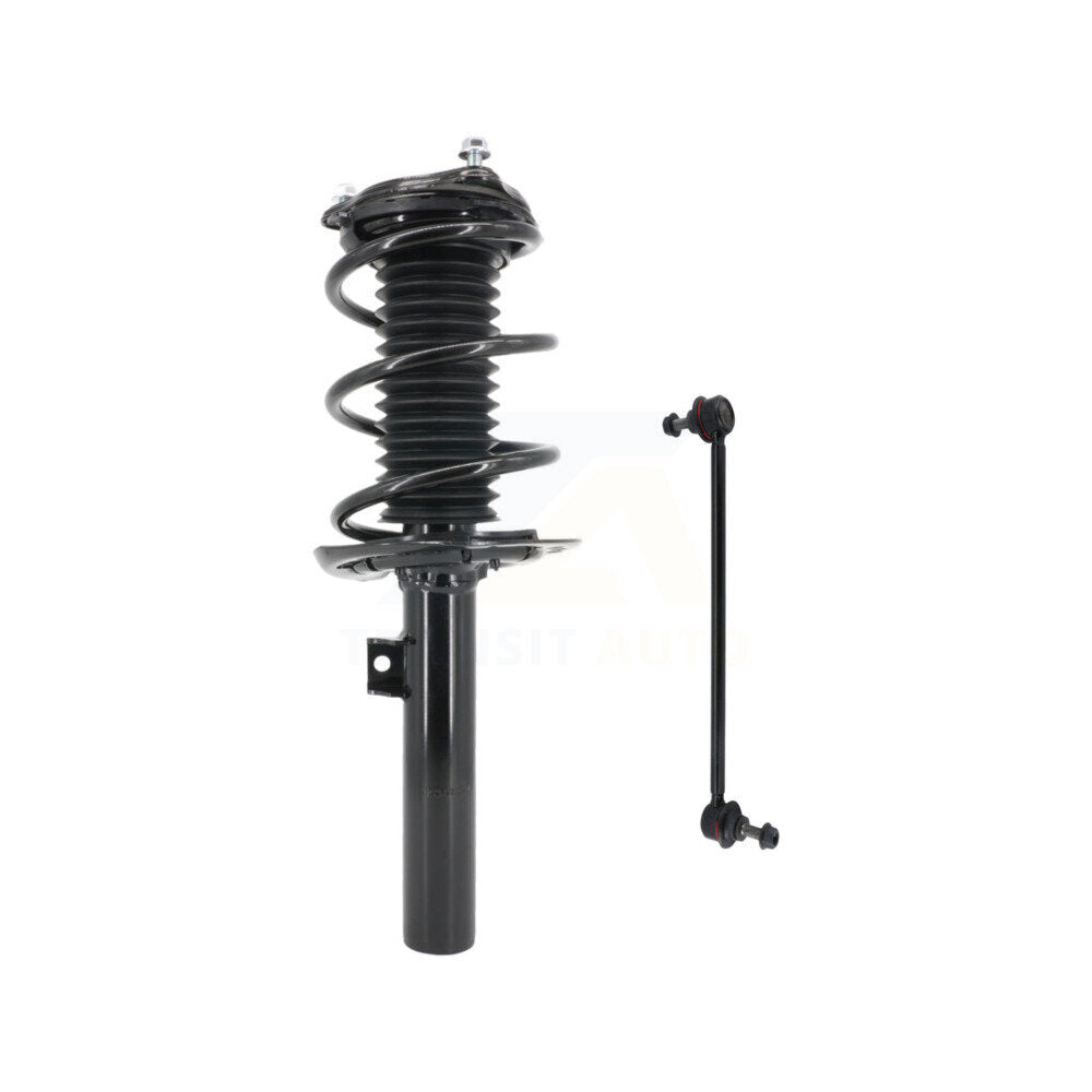 Transit Auto KSS-104670 Suspension Strut and Coil Spring Assembly for 2016-2022 Honda Insight, Honda Civic - Front Left