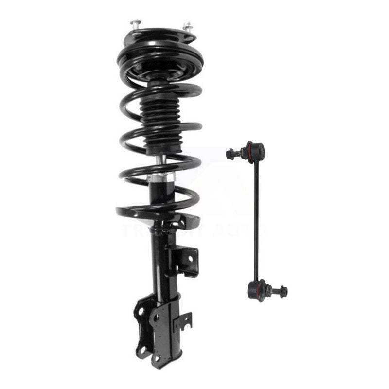 Transit Auto KSS-104677 Suspension Strut and Coil Spring Assembly for 2010-2013 Ford Transit Connect - Front Left