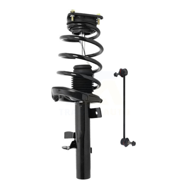 Transit Auto KSS-104679 Suspension Strut and Coil Spring Assembly for 2012-2018 Ford Focus - Front Left