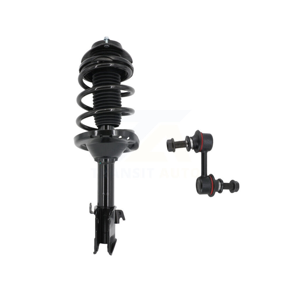 Transit Auto KSS-104680 Suspension Strut and Coil Spring Assembly for 2014-2016 Subaru Forester - Front Left