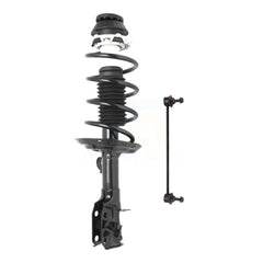Transit Auto KSS-104681 Suspension Strut and Coil Spring Assembly for 2009-2014 Honda Insight, Honda Fit - Front Left
