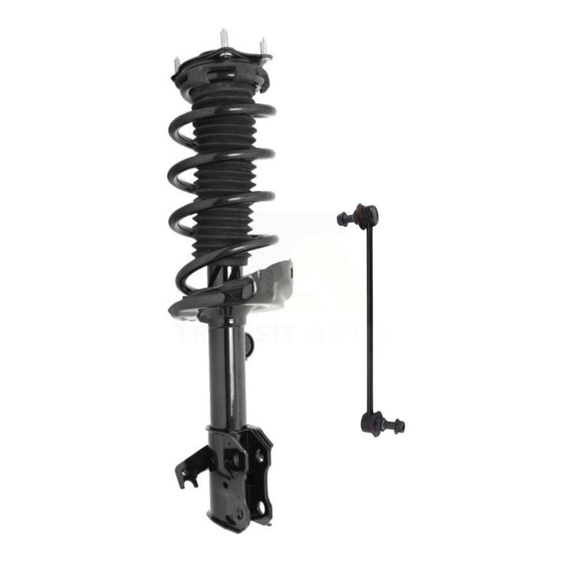 Transit Auto KSS-104683 Suspension Strut and Coil Spring Assembly for 2007-2012 Acura RDX - Front Left