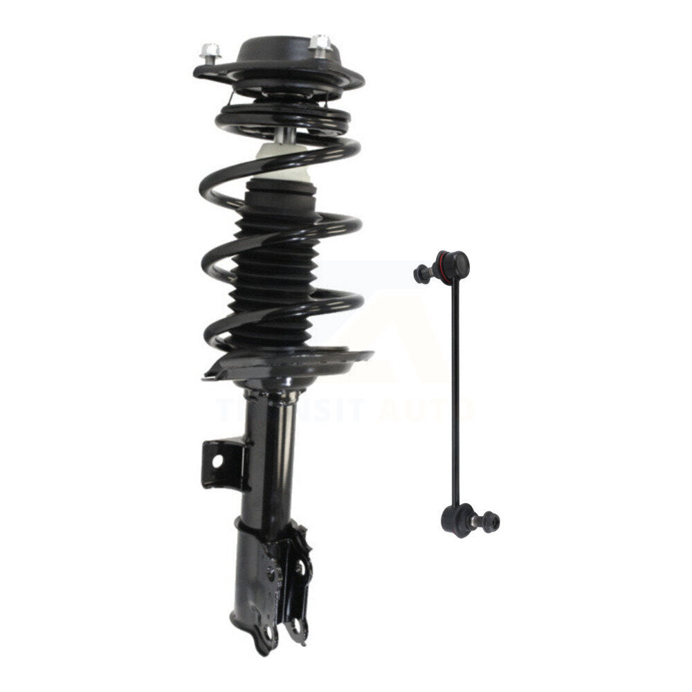 Transit Auto KSS-104687 Suspension Strut and Coil Spring Assembly for 2011-2016 Hyundai Elantra, Hyundai Elantra Coupe - Front Left
