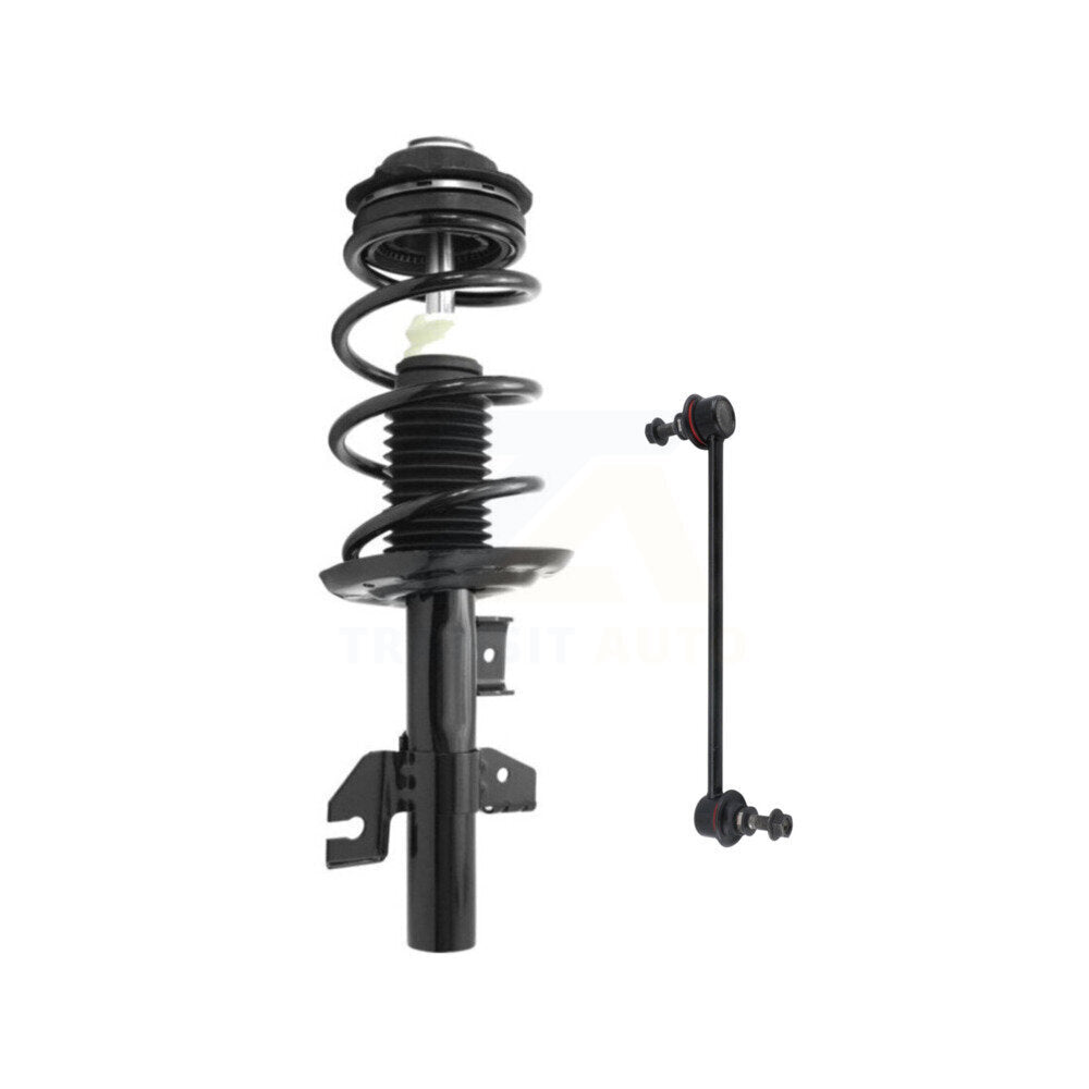 Transit Auto KSS-104689 Suspension Strut and Coil Spring Assembly for 2013-2016 Dodge Dart - Front Left
