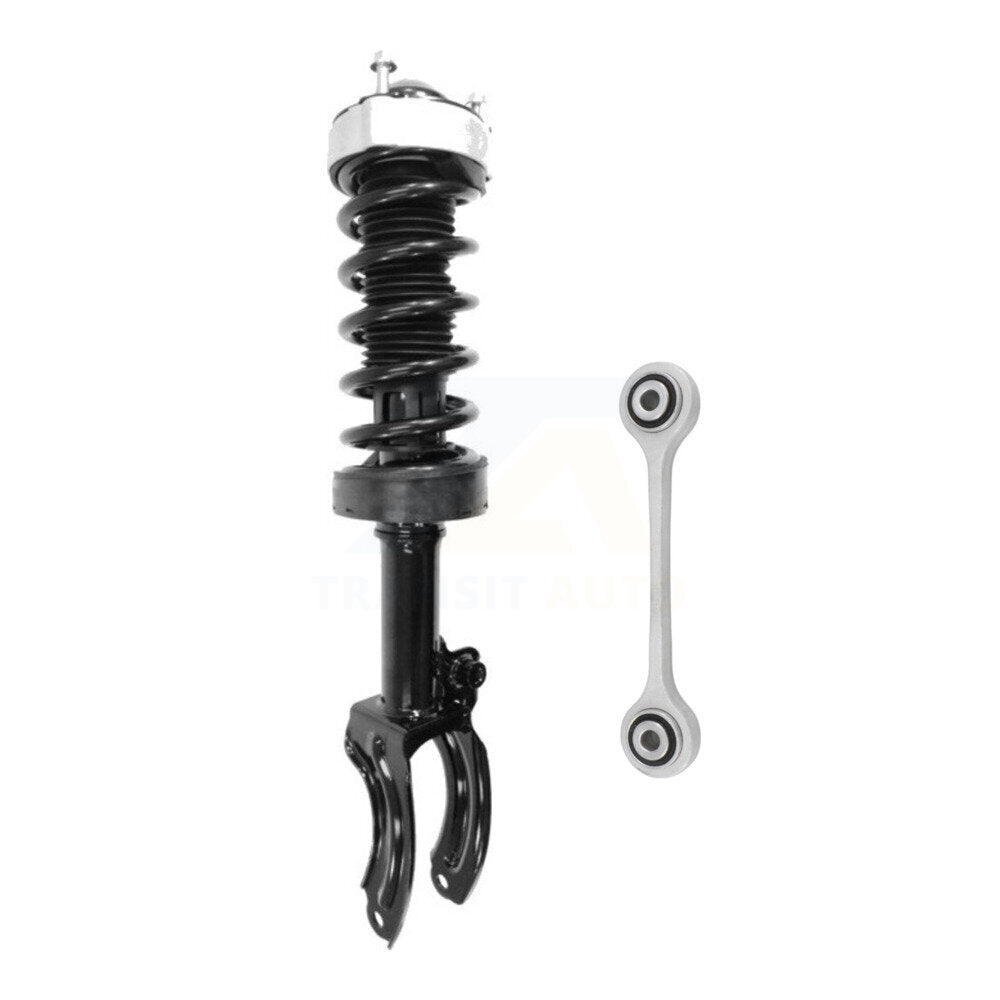 Transit Auto KSS-104694 Suspension Strut and Coil Spring Assembly for 2011-2017 Volkswagen Touareg - Front Left
