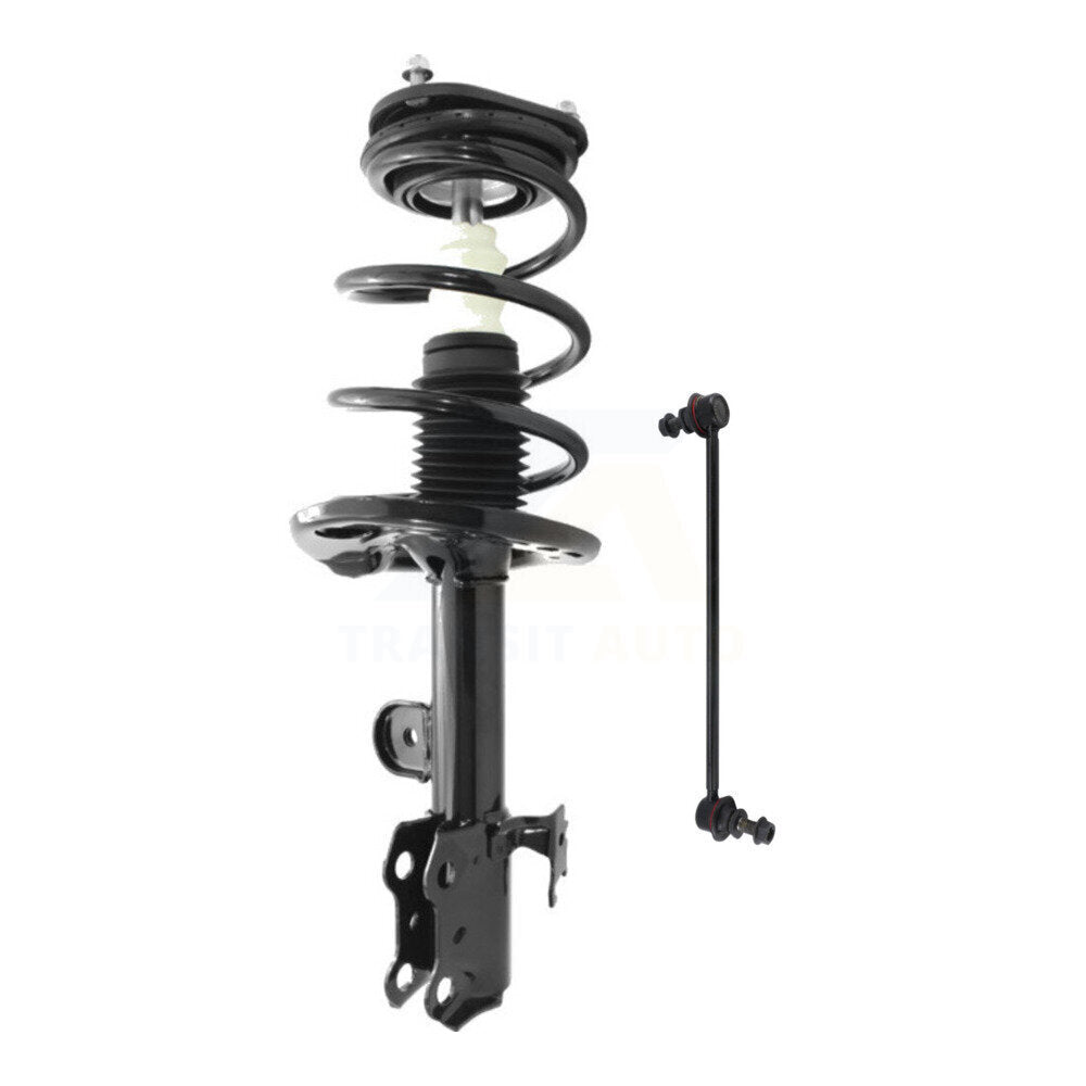 Transit Auto KSS-104695 Suspension Strut and Coil Spring Assembly for 2013-2018 Toyota RAV4 - Front Left