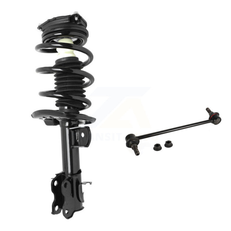 Transit Auto KSS-104697 Suspension Strut and Coil Spring Assembly for 2013-2020 Chevrolet City Express, Nissan NV200 - Front Left
