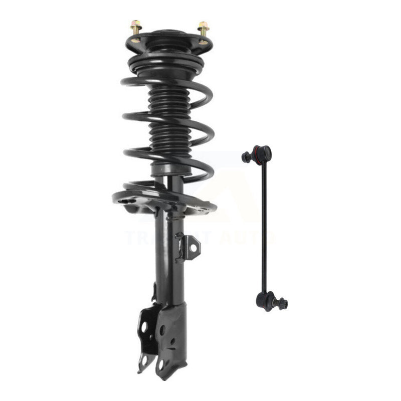 Transit Auto KSS-104698 Suspension Strut and Coil Spring Assembly for 2014-2019 Toyota Corolla - Front Left
