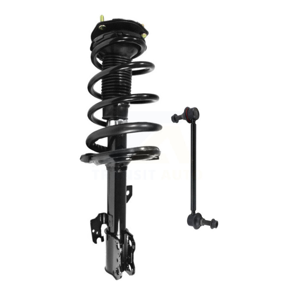 Transit Auto KSS-104700 Suspension Strut and Coil Spring Assembly for 2005-2010 Toyota Sienna - Front Left