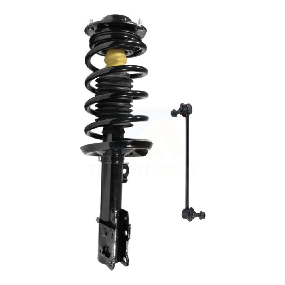Transit Auto KSS-104705 Suspension Strut and Coil Spring Assembly for 2004-2012 Saturn Aura, Chevrolet Malibu, Pontiac G6 - Front Left