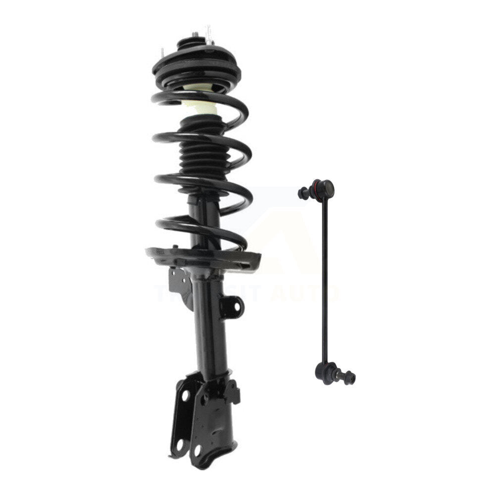 Transit Auto KSS-104707 Suspension Strut and Coil Spring Assembly for 2009-2015 Honda Pilot - Front Left