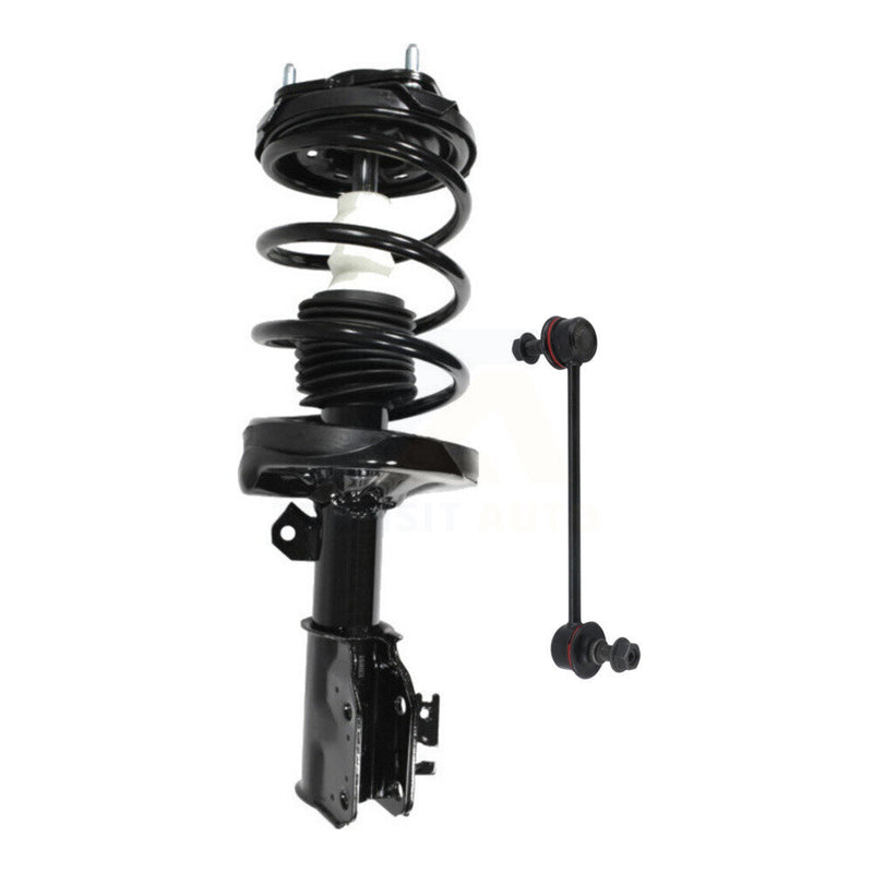 Transit Auto KSS-104709 Suspension Strut and Coil Spring Assembly for 2000 Mazda Protege - Front Left