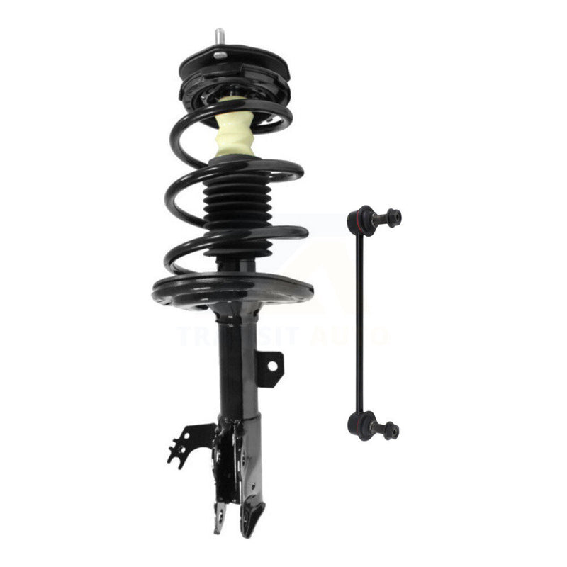 Transit Auto KSS-104711 Suspension Strut and Coil Spring Assembly for 2012-2017 Toyota Camry - Front Left