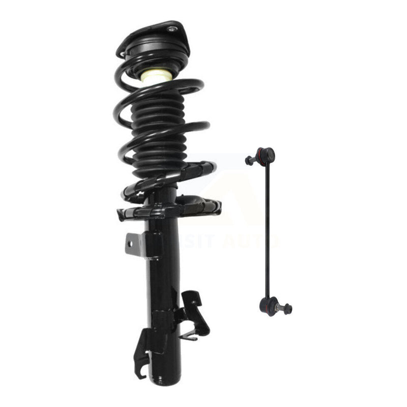 Transit Auto KSS-104718 Suspension Strut and Coil Spring Assembly for 2010-2013 Mazda 3 - Front Left