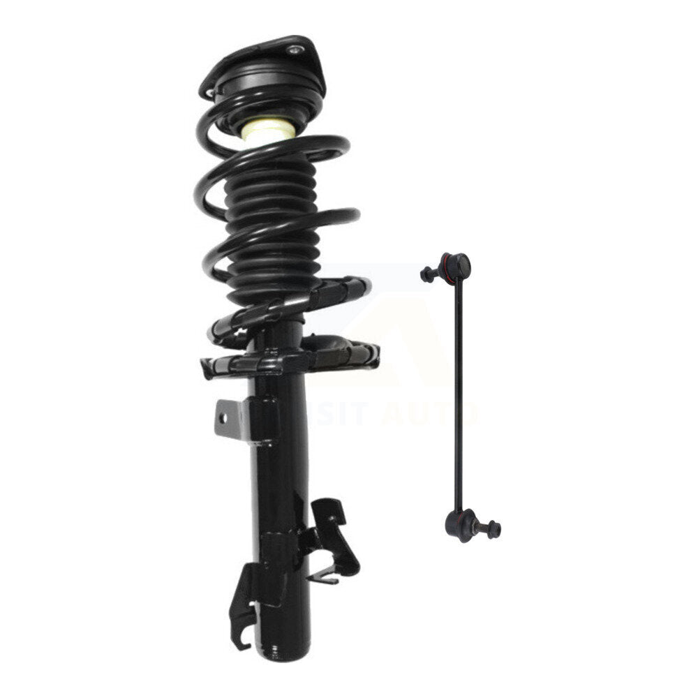 Transit Auto KSS-104719 Suspension Strut and Coil Spring Assembly for 2004-2010 Mazda 3, Mazda 5 - Front Left