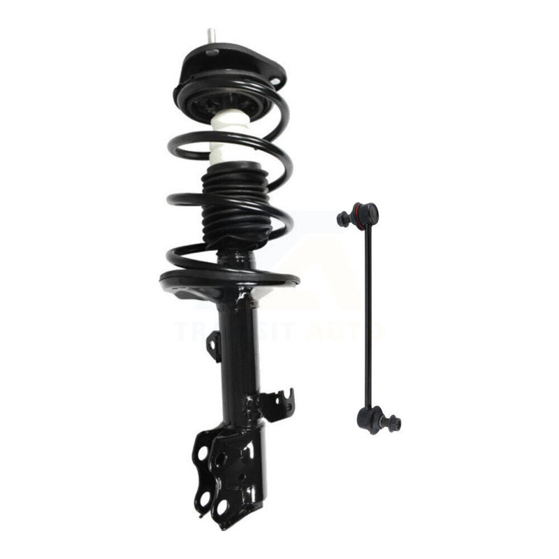 Transit Auto KSS-104730 Suspension Strut and Coil Spring Assembly for 2009-2013 Toyota Corolla, Pontiac Vibe, Toyota Matrix - Front Left