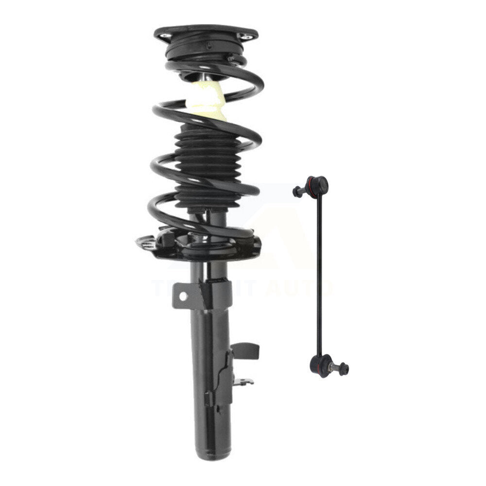 Transit Auto KSS-104734 Suspension Strut and Coil Spring Assembly for 2013-2019 Ford Escape - Front Left
