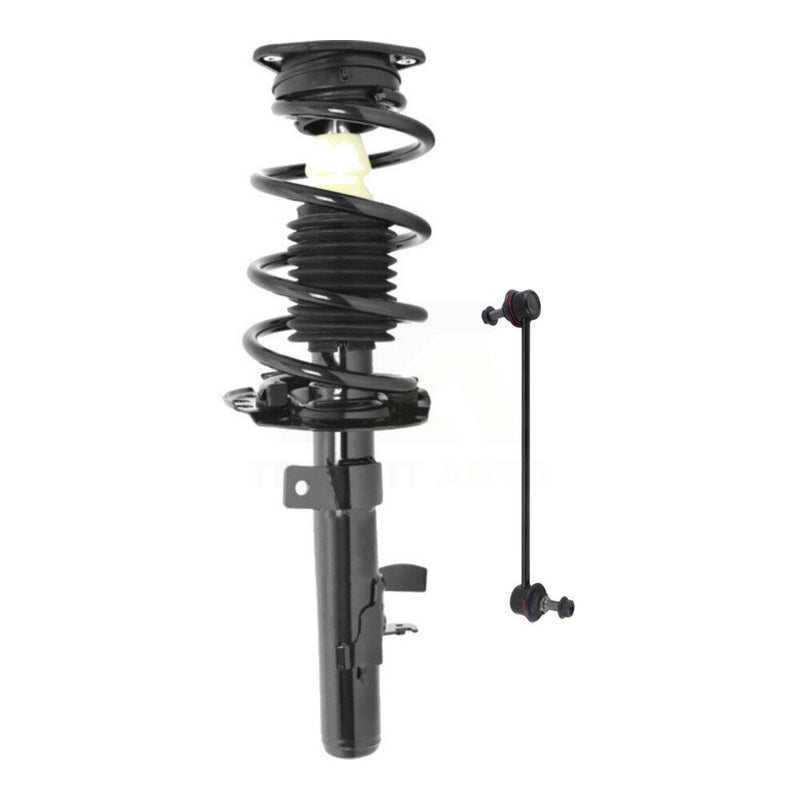 Transit Auto KSS-104734 Suspension Strut and Coil Spring Assembly for 2013-2019 Ford Escape - Front Left