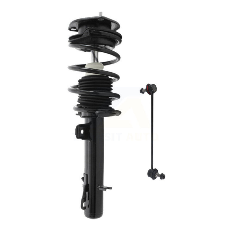 Transit Auto KSS-104735 Suspension Strut and Coil Spring Assembly for 2007-2015 Mini Cooper - Front Left