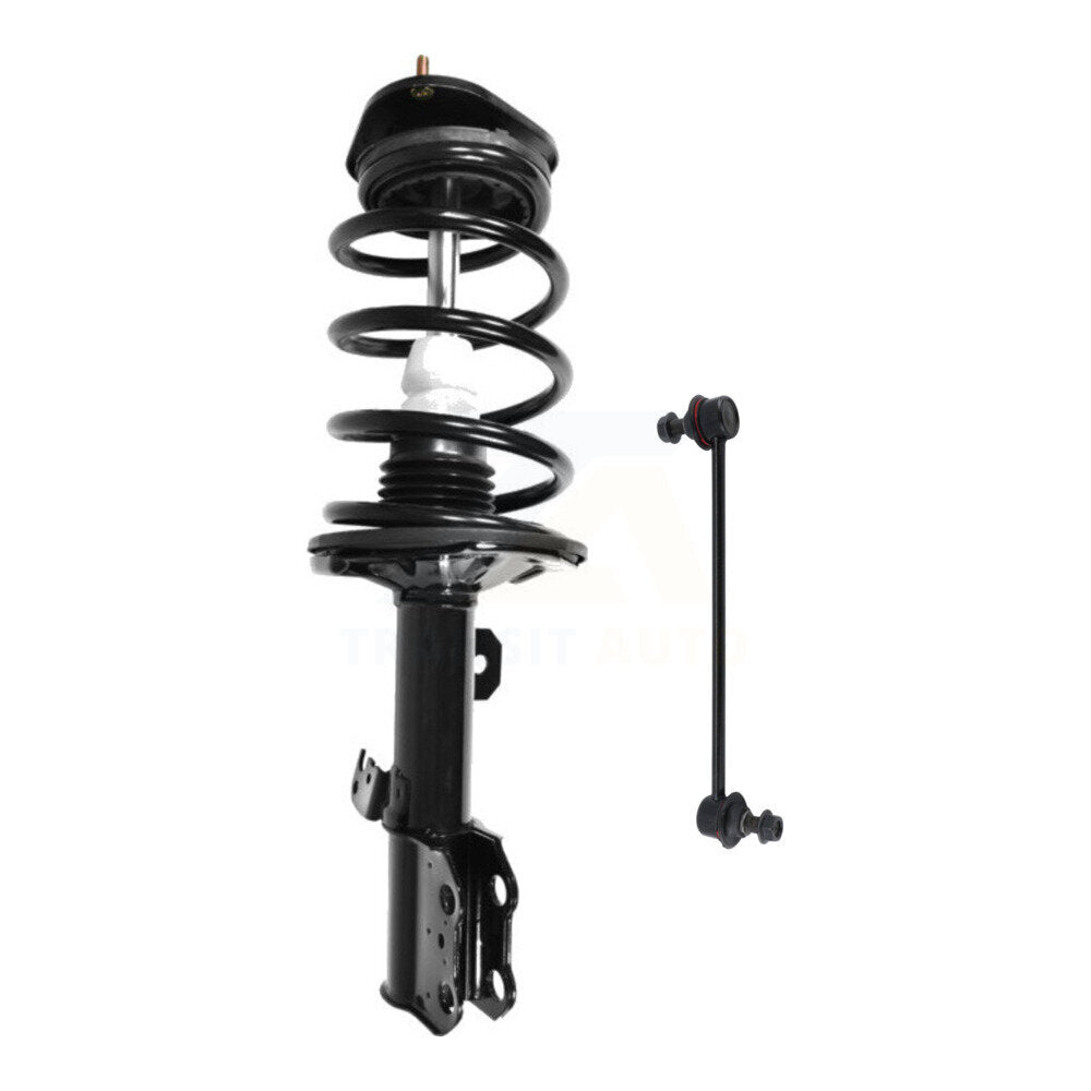 Transit Auto KSS-104737 Suspension Strut and Coil Spring Assembly for 2003-2008 Pontiac Vibe, Toyota Matrix - Front Left