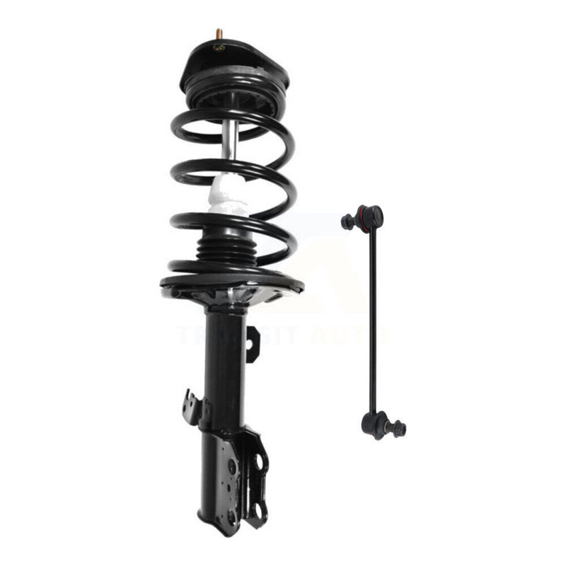 Transit Auto KSS-104737 Suspension Strut and Coil Spring Assembly for 2003-2008 Pontiac Vibe, Toyota Matrix - Front Left