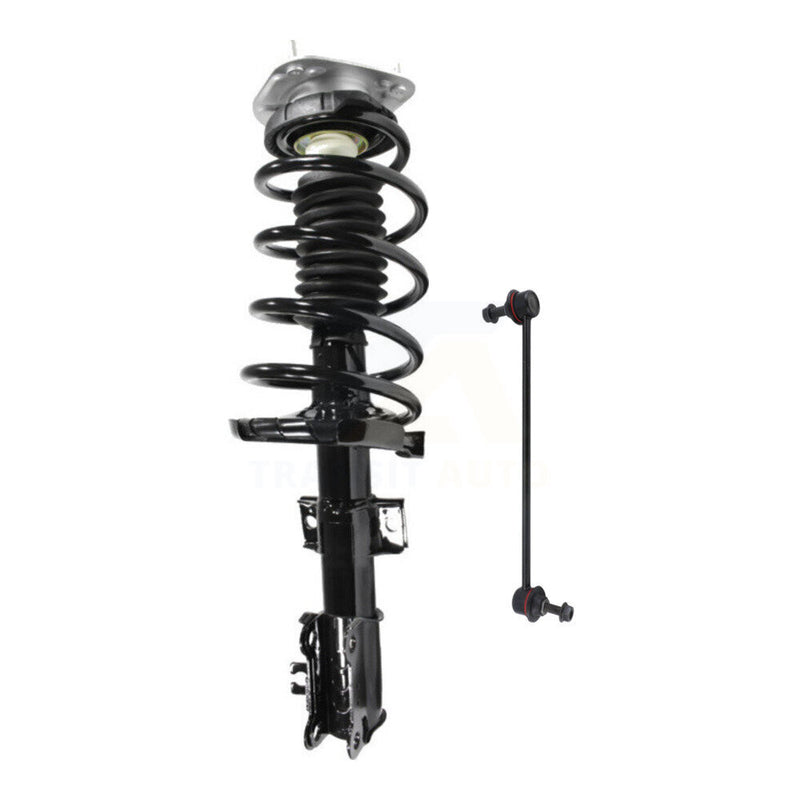 Transit Auto KSS-104739 Suspension Strut and Coil Spring Assembly for 2001-2007 Volvo XC70, Volvo V70 - Front Left