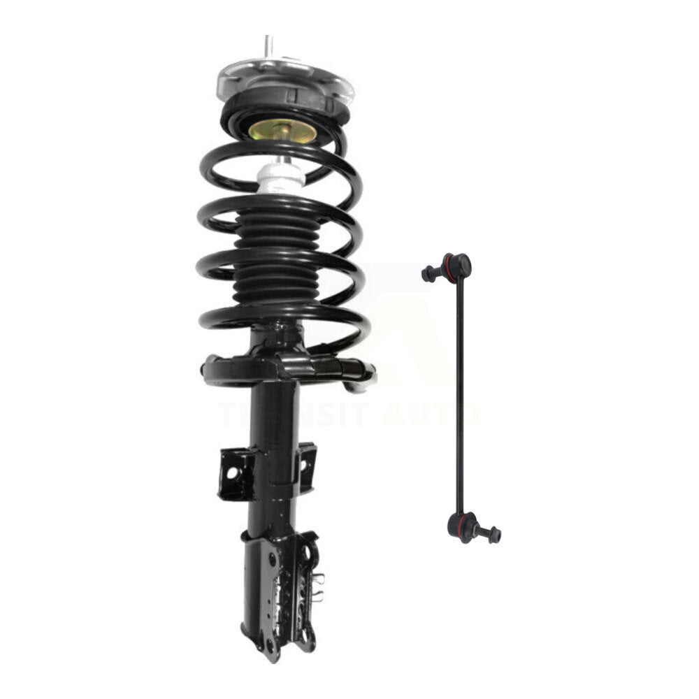 Transit Auto KSS-104740 Suspension Strut and Coil Spring Assembly for 1999-2009 Volvo S60, Volvo S80, Volvo V70 - Front Left