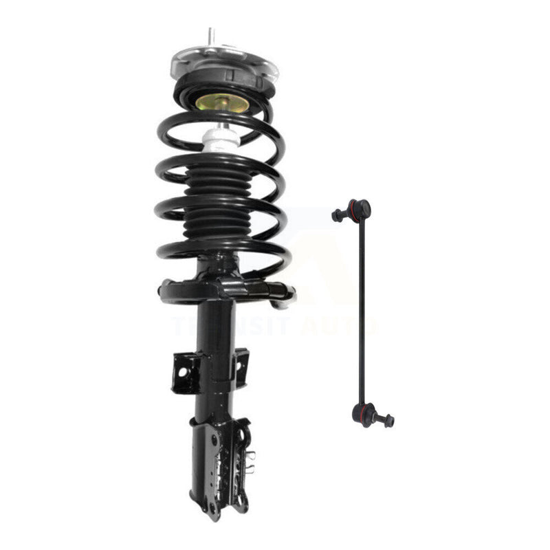 Transit Auto KSS-104740 Suspension Strut and Coil Spring Assembly for 1999-2009 Volvo S60, Volvo S80, Volvo V70 - Front Left