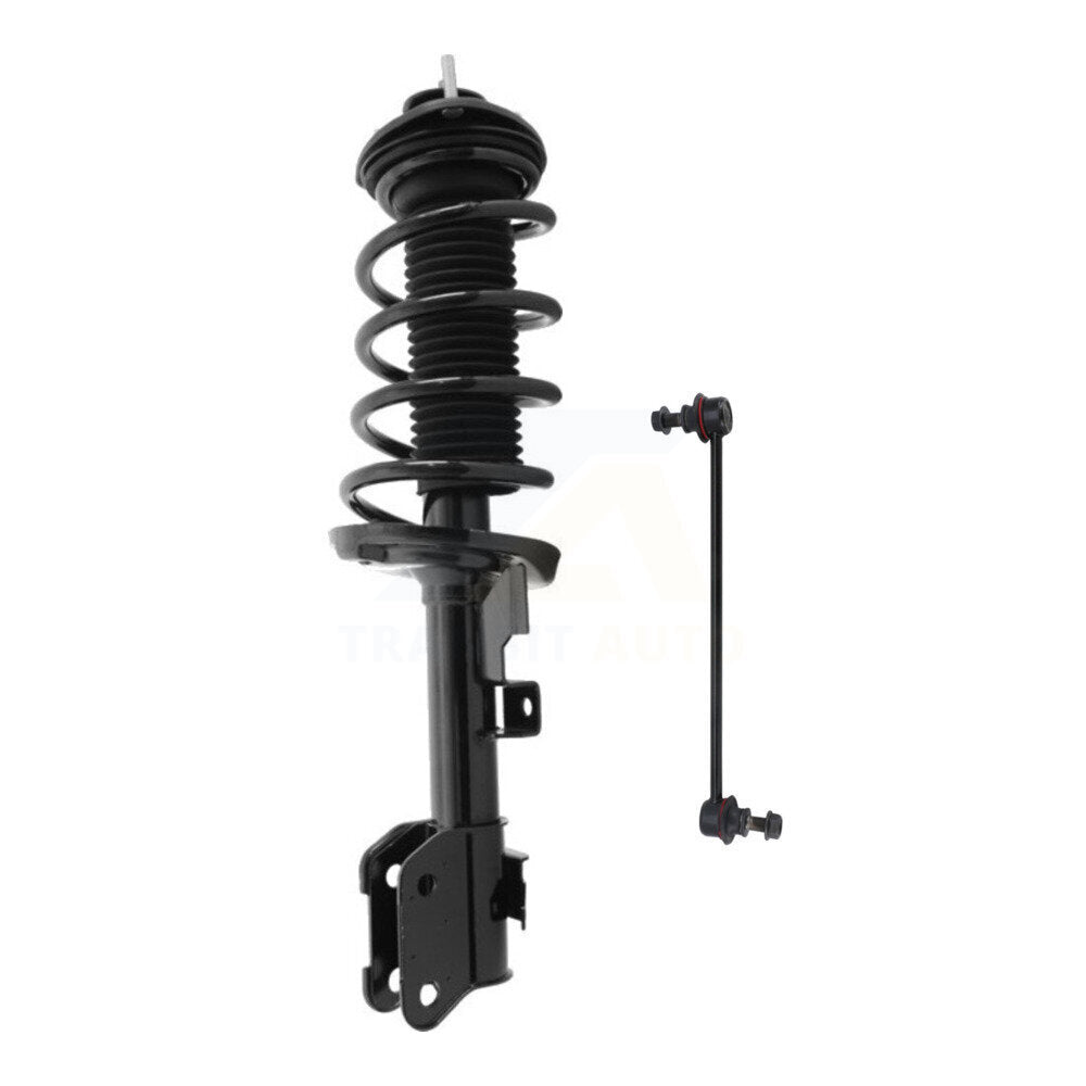 Transit Auto KSS-104743 Suspension Strut and Coil Spring Assembly for 2012-2017 Honda Odyssey - Front Left