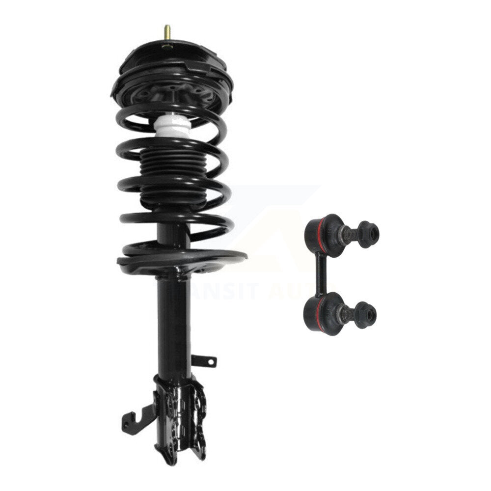 Transit Auto KSS-104744 Suspension Strut and Coil Spring Assembly for 1993-2002 Toyota Corolla, Chevrolet Prizm - Front Left