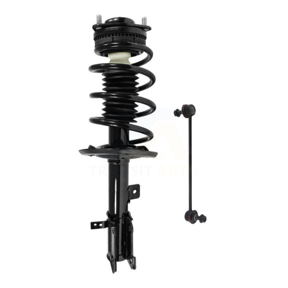 Transit Auto KSS-104747 Suspension Strut and Coil Spring Assembly for 2007-2014 Chrysler 200, Dodge Avenger, Chrysler Sebring - Front Left