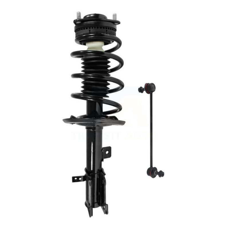 Transit Auto KSS-104747 Suspension Strut and Coil Spring Assembly for 2007-2014 Chrysler 200, Dodge Avenger, Chrysler Sebring - Front Left