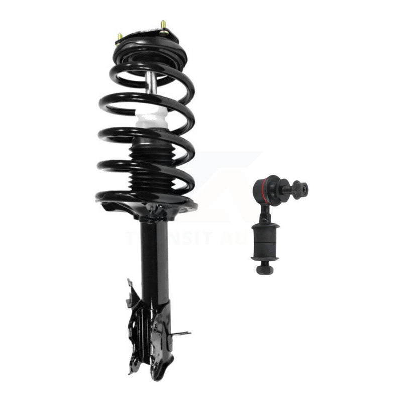Transit Auto KSS-104749 Suspension Strut and Coil Spring Assembly for 2002-2006 Nissan Sentra - Front Left