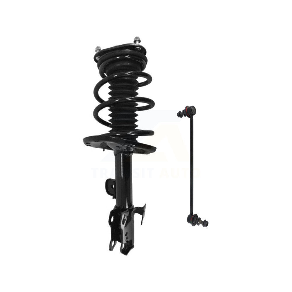 Transit Auto KSS-104755 Suspension Strut and Coil Spring Assembly for 2006-2012 Toyota RAV4 - Front Left