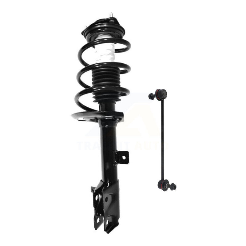 Transit Auto KSS-104760 Suspension Strut and Coil Spring Assembly for 2007-2012 Dodge Caliber, Jeep Compass, Jeep Patriot - Front Left