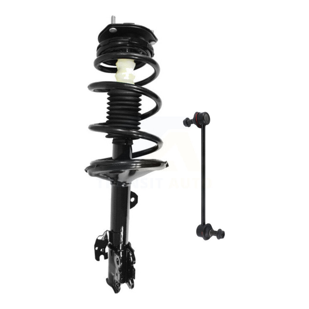 Transit Auto KSS-104762 Suspension Strut and Coil Spring Assembly for 2001-2007 Toyota Highlander - Front Left